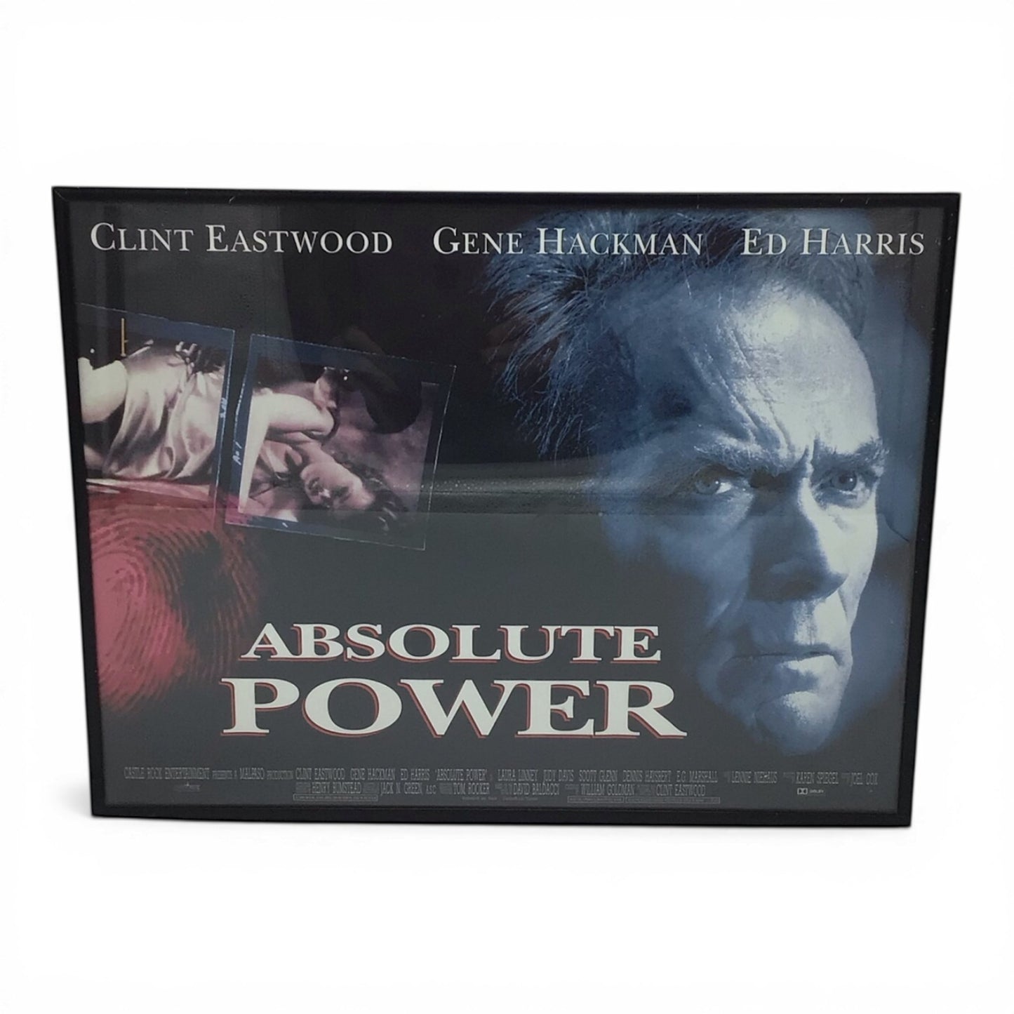 Framed Absolute Power Movie Poster - Clint Eastwood