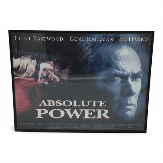 Framed Absolute Power Movie Poster - Clint Eastwood