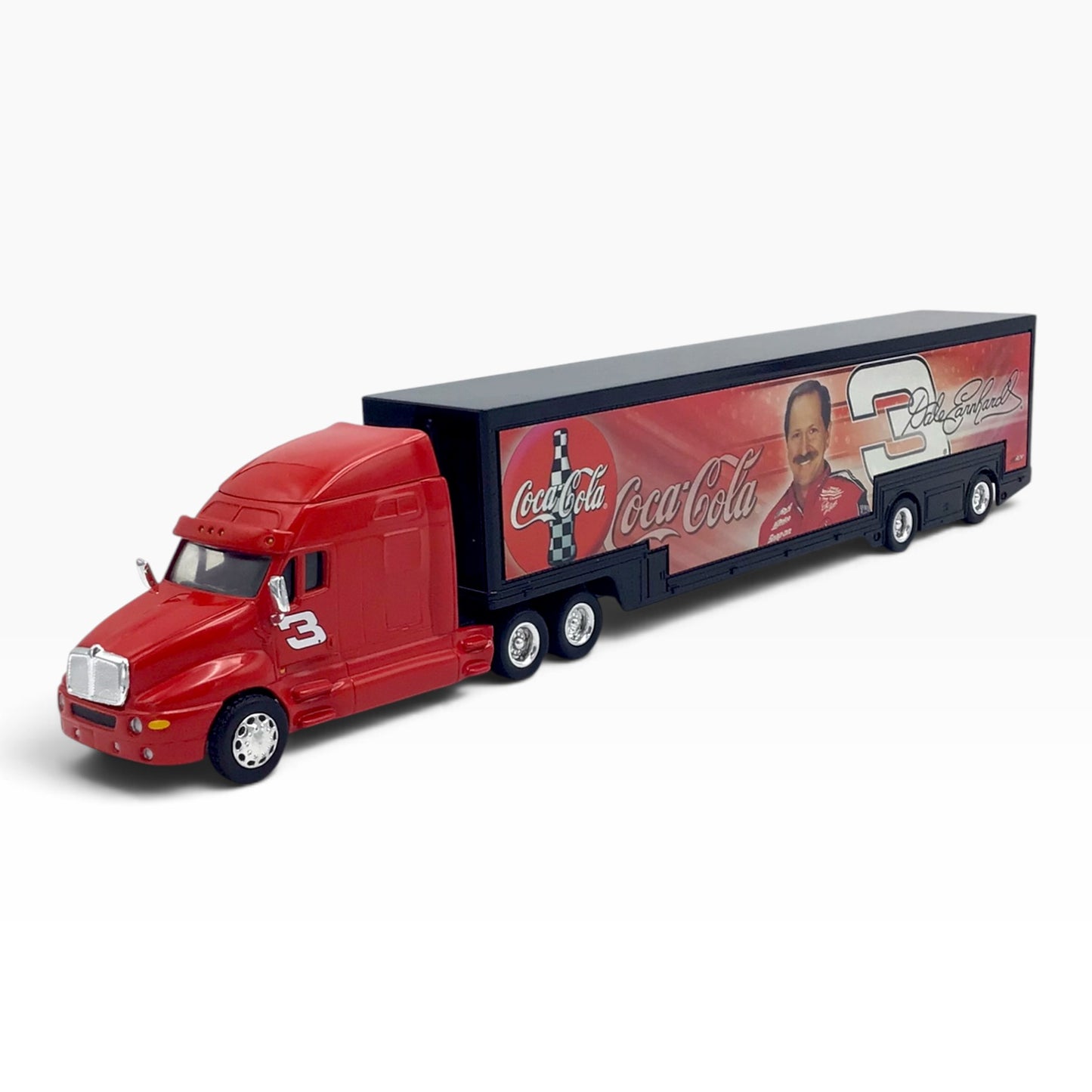 Dale Earnhardt #3 Coca-Cola 1998 Hauler – NASCAR 1:64 Scale Model Truck & Trailer – Limited Edition