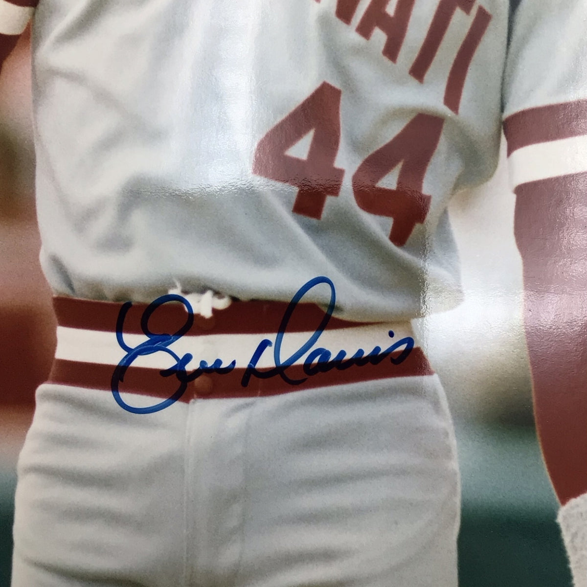 Eric Davis Signed 8x10 Photo - Cincinnati Reds
