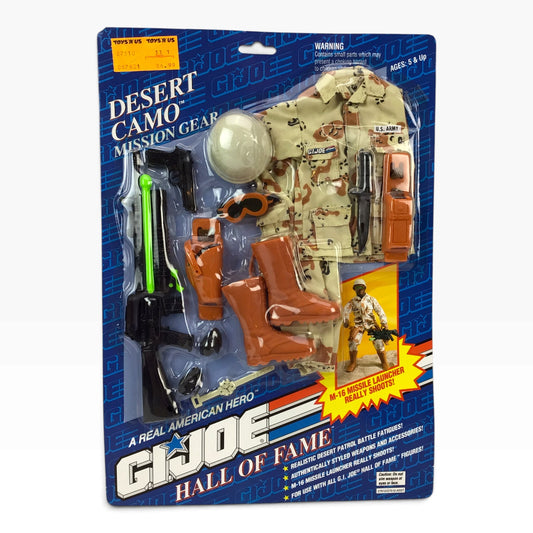 GI Joe Desert Camo Mission Gear Set (1993) – Hasbro Hall of Fame #27512