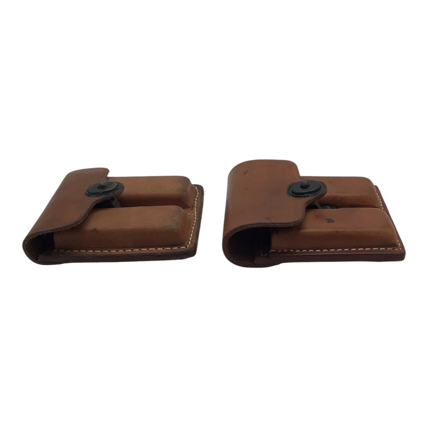 Tan Leather Dual Magazine Pouch Set of 2 - El Paso Saddlery