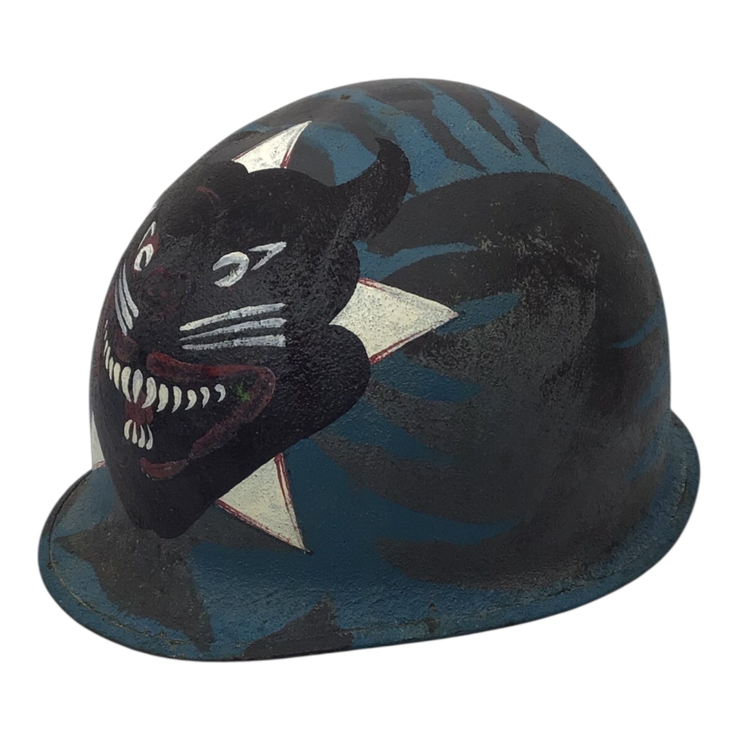 Complete U.S. Vietnam War M1 Helmet South Vietnamese Ranger (Biệt Động Quân) w/ Matching Bertet