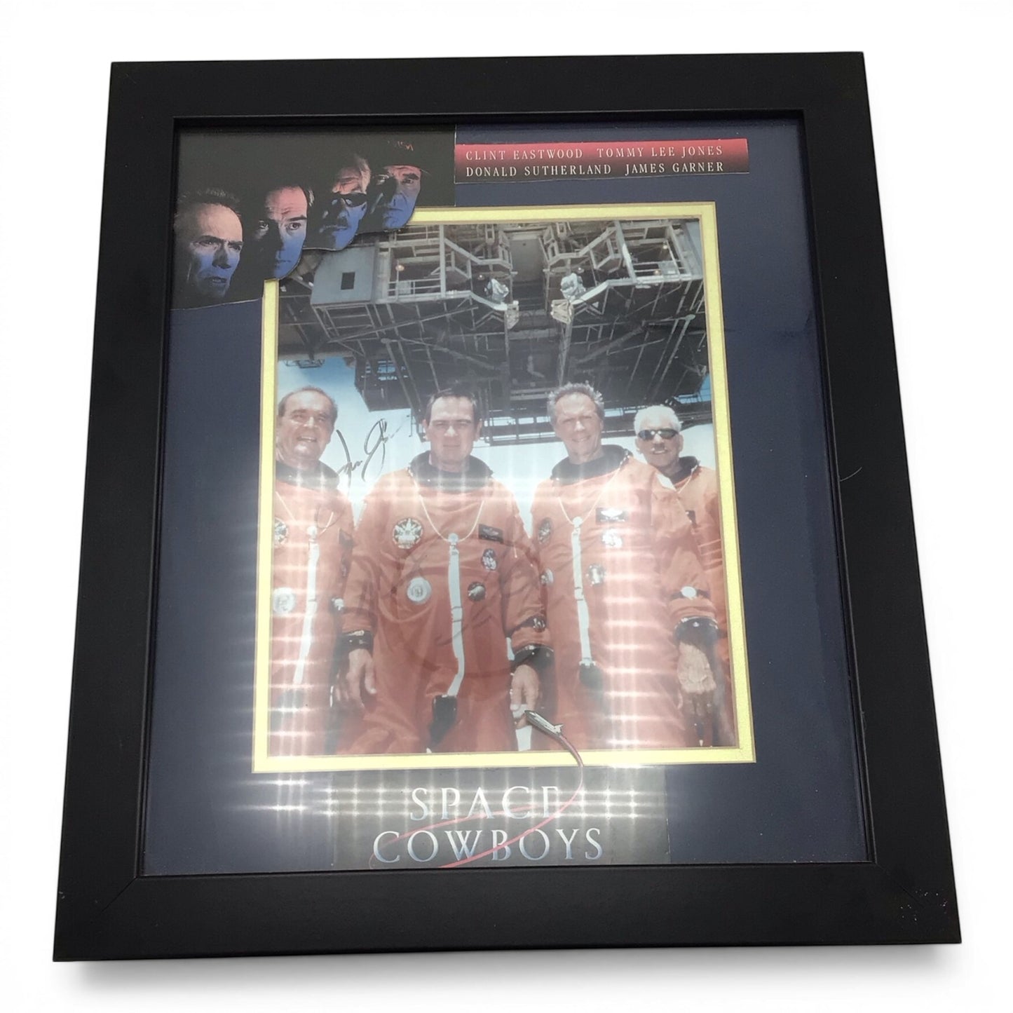 Framed Space Cowboys Photo - Signed by Cast