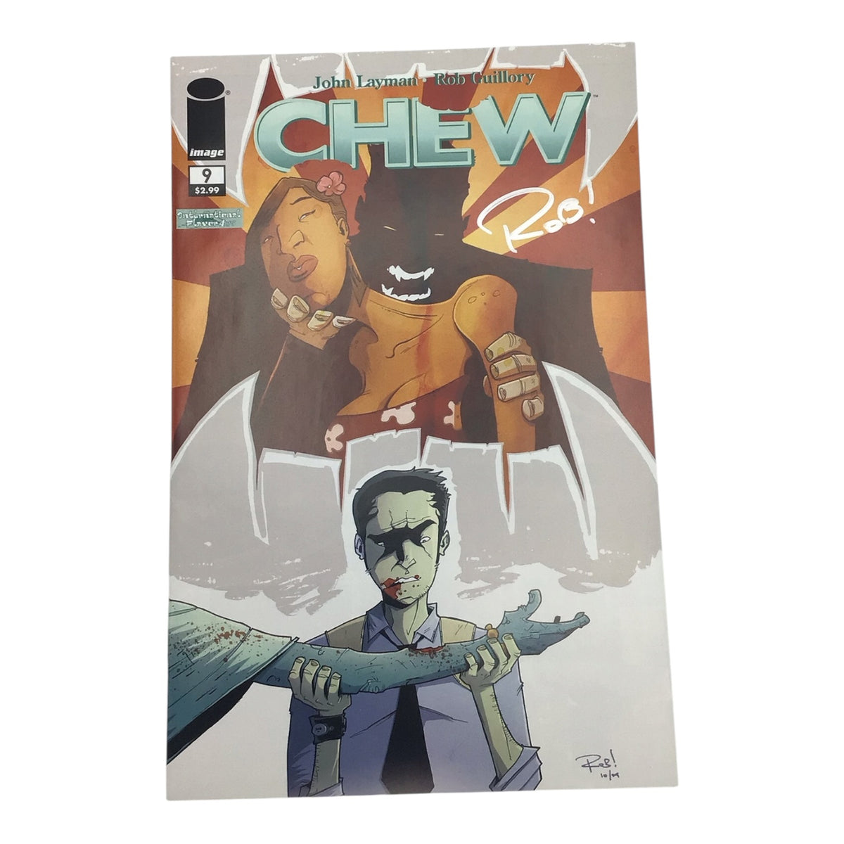 Chew #9 Signed by Rob Guillory - Image Comics