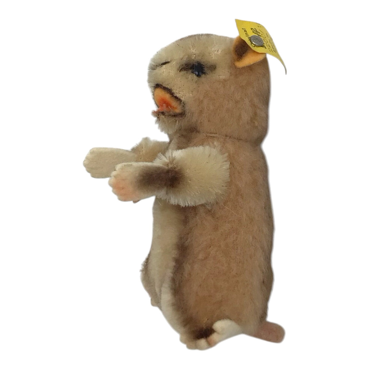 Miniature Mohair Toy Animal w/ Maker's Label Piff Mouse 2200/16
