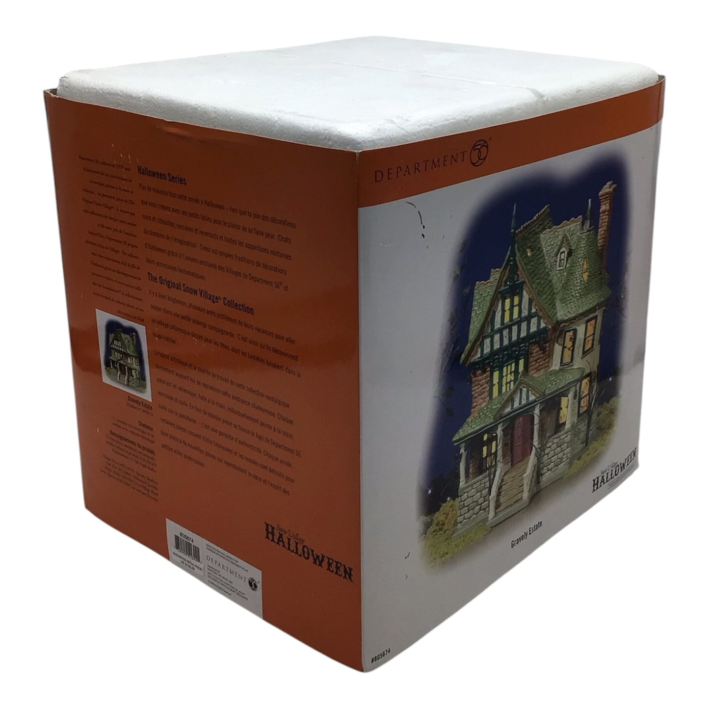 Department 56 Halloween Series - Gravely Estate - Snow Village Halloween