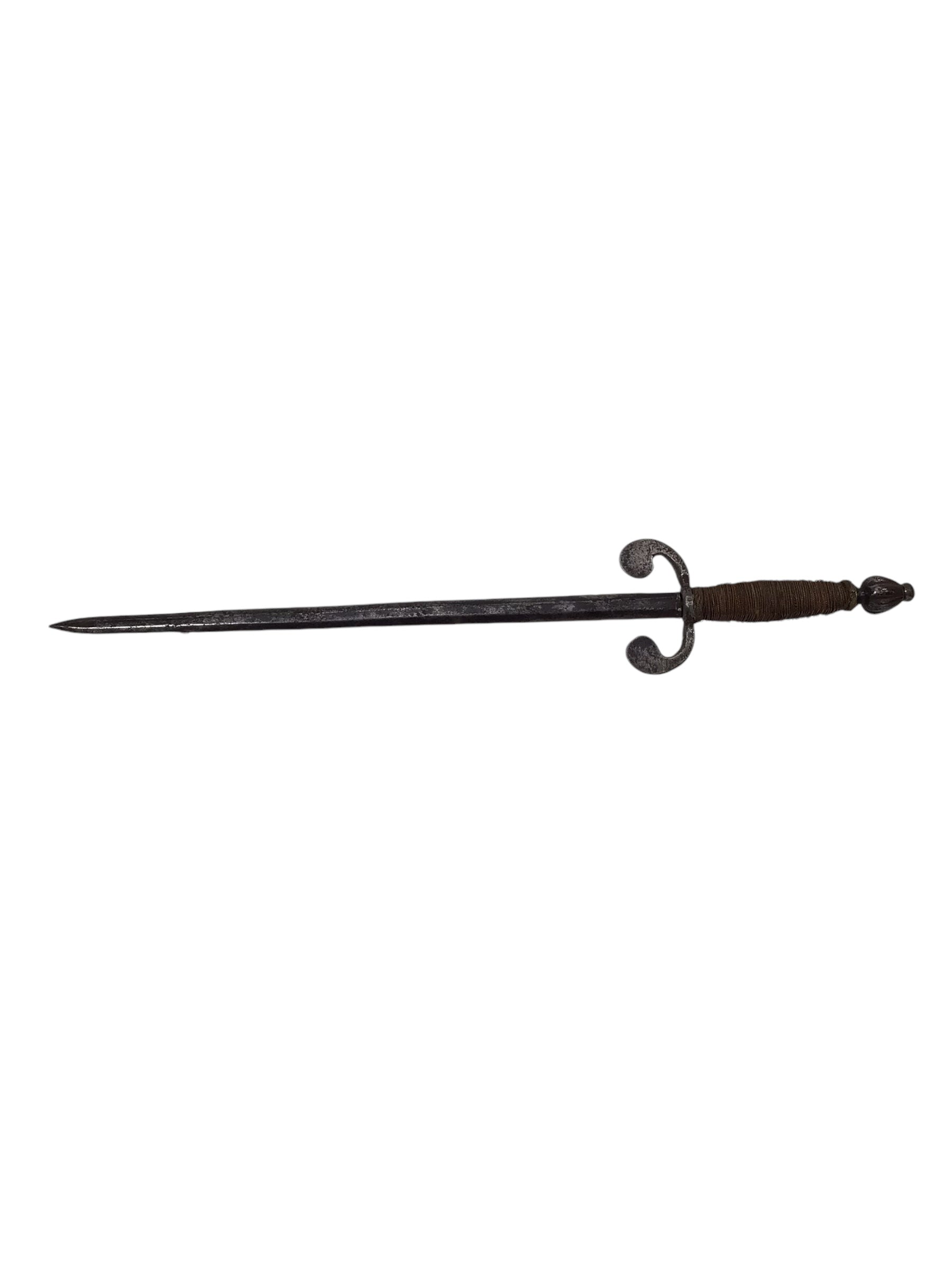 17th-Century European Renaissance Left-Handed Dagger – Parrying Blade, Collector Quality