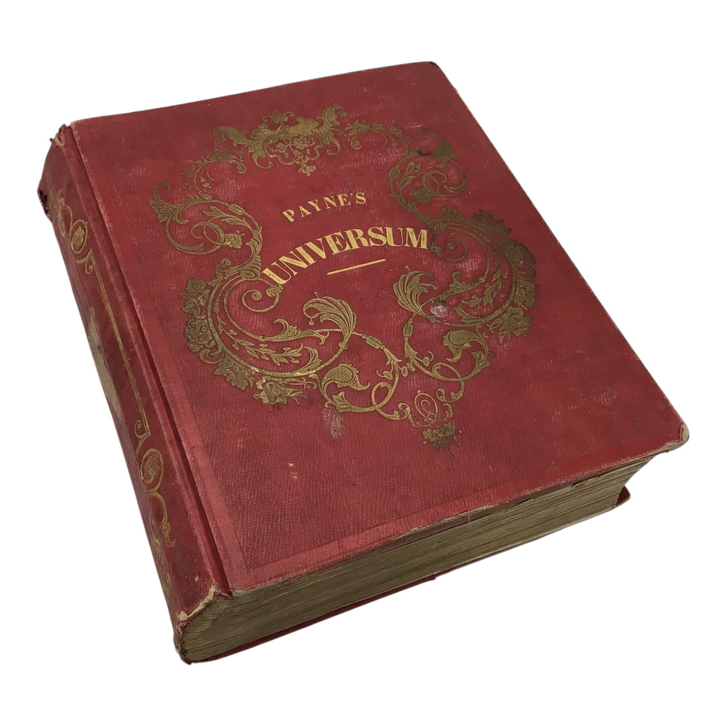 1850 Payne’s Universum Und Buch Der Kunst - Volume I | Illustrated “Pictorial World” w/ Steel Engravings