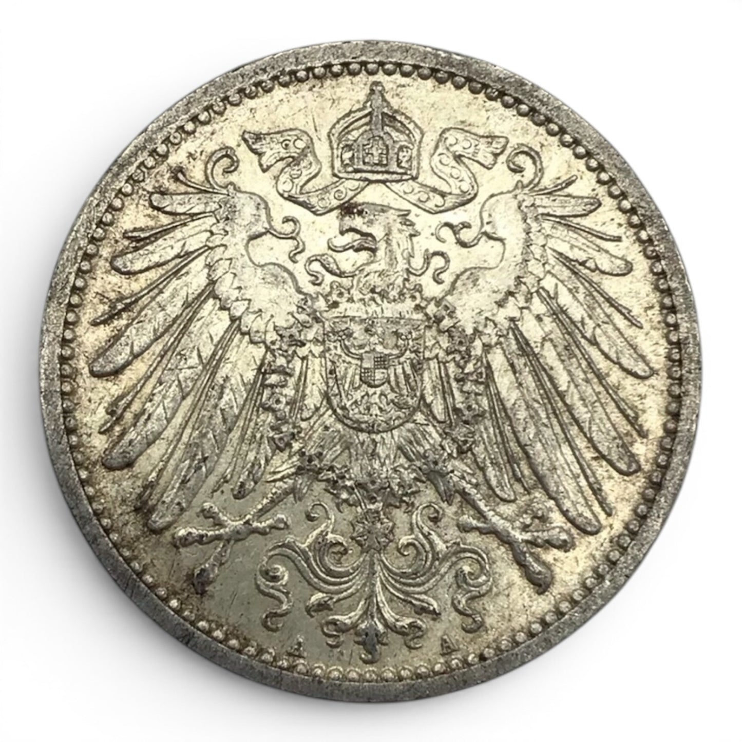 1908 A Germany Empire 1 Mark Coin - Berlin Mint