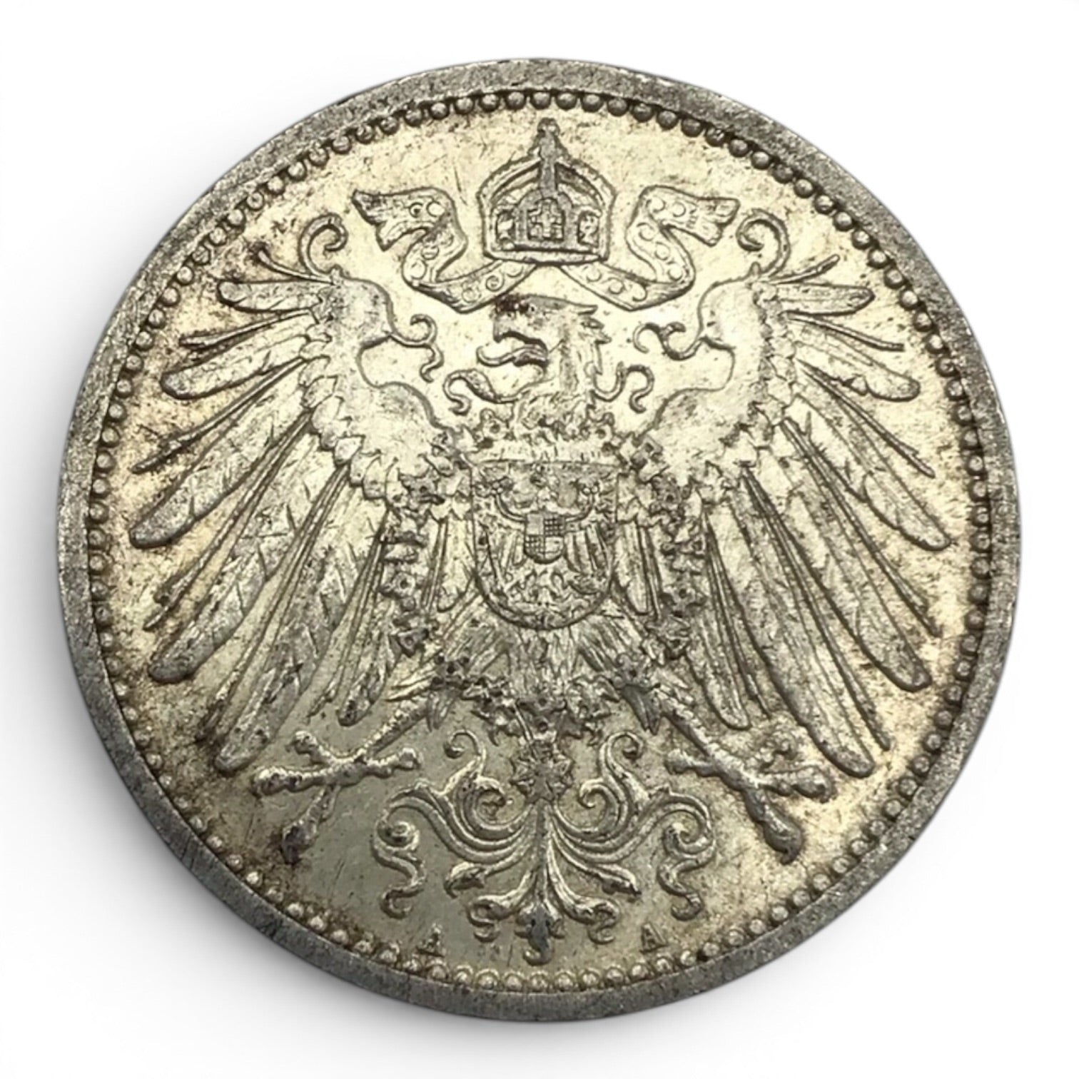 1908 A Germany Empire 1 Mark Coin - Berlin Mint