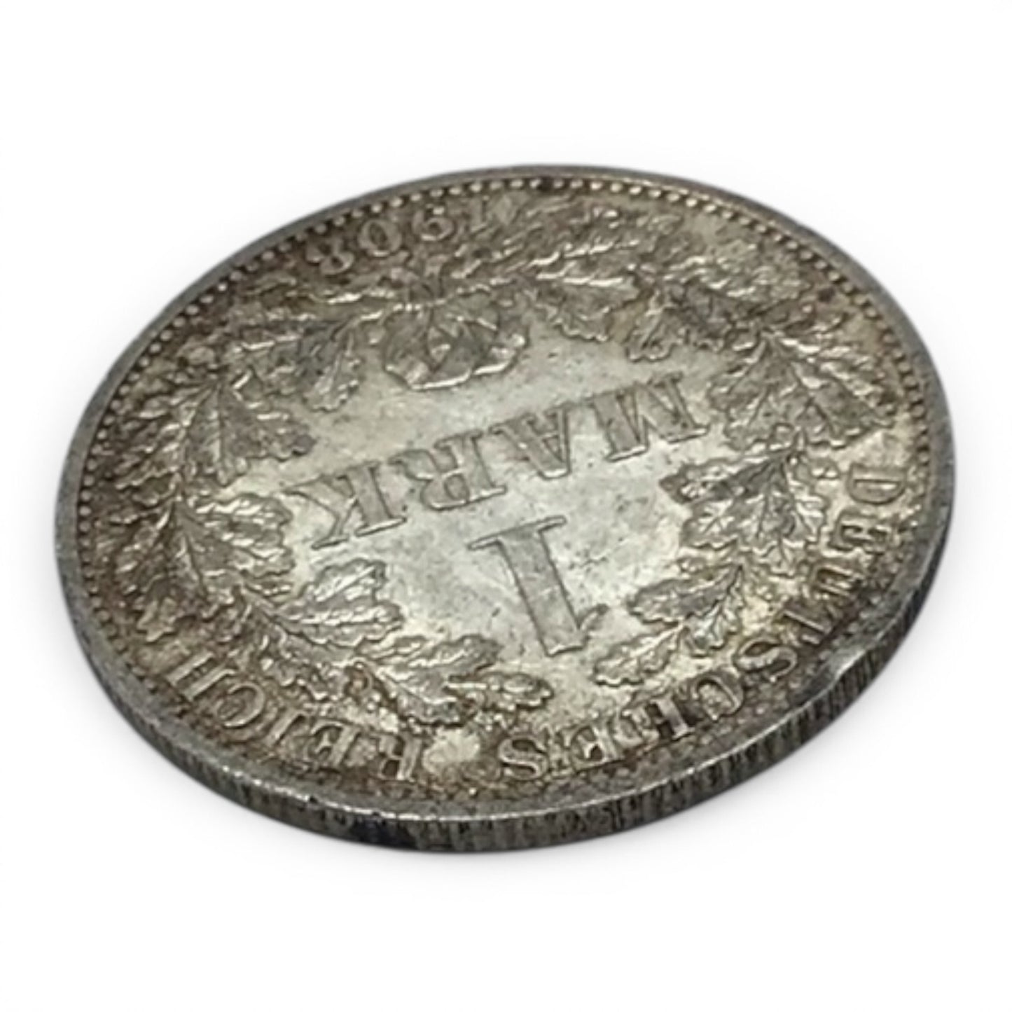 1908 A Germany Empire 1 Mark Coin - Berlin Mint