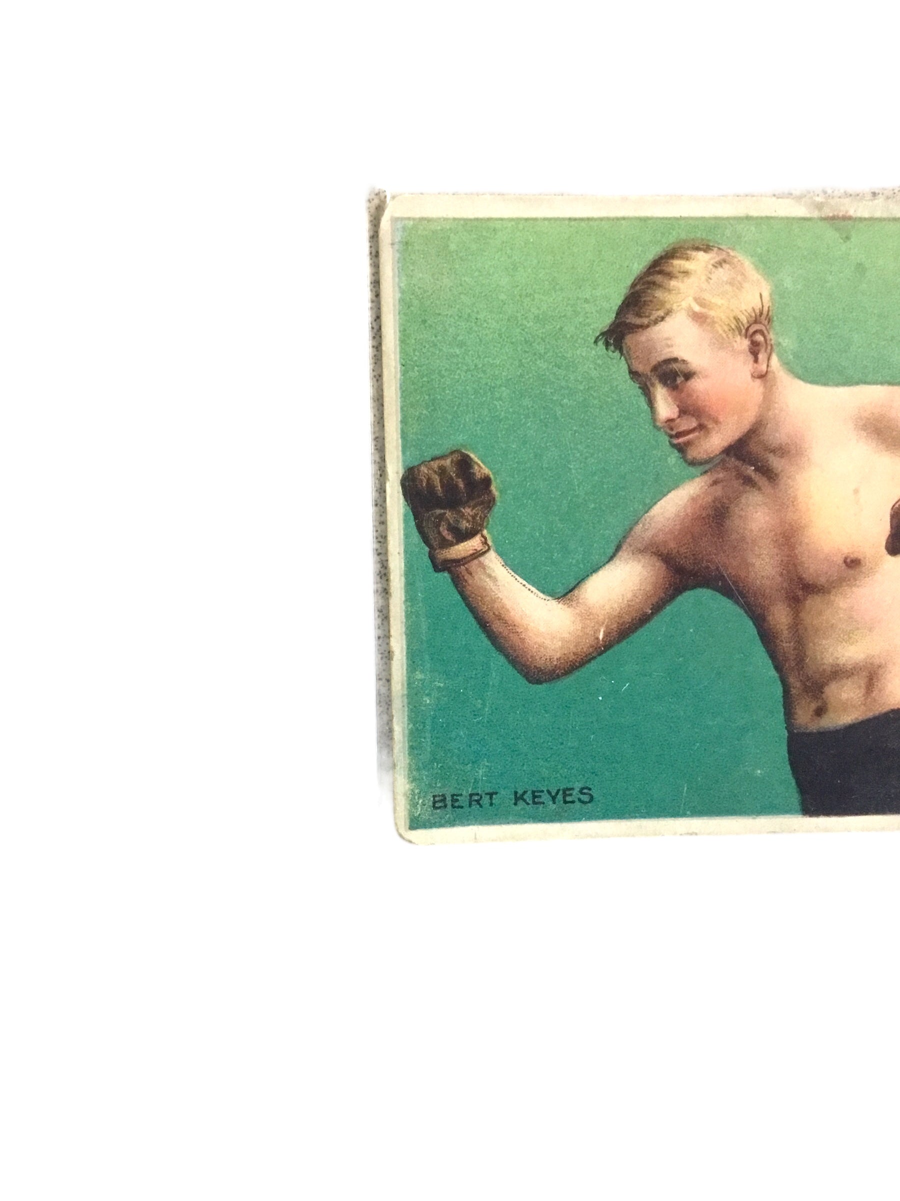 1910 T218 Mecca Champions #121 Bert Keyes Boxing Card