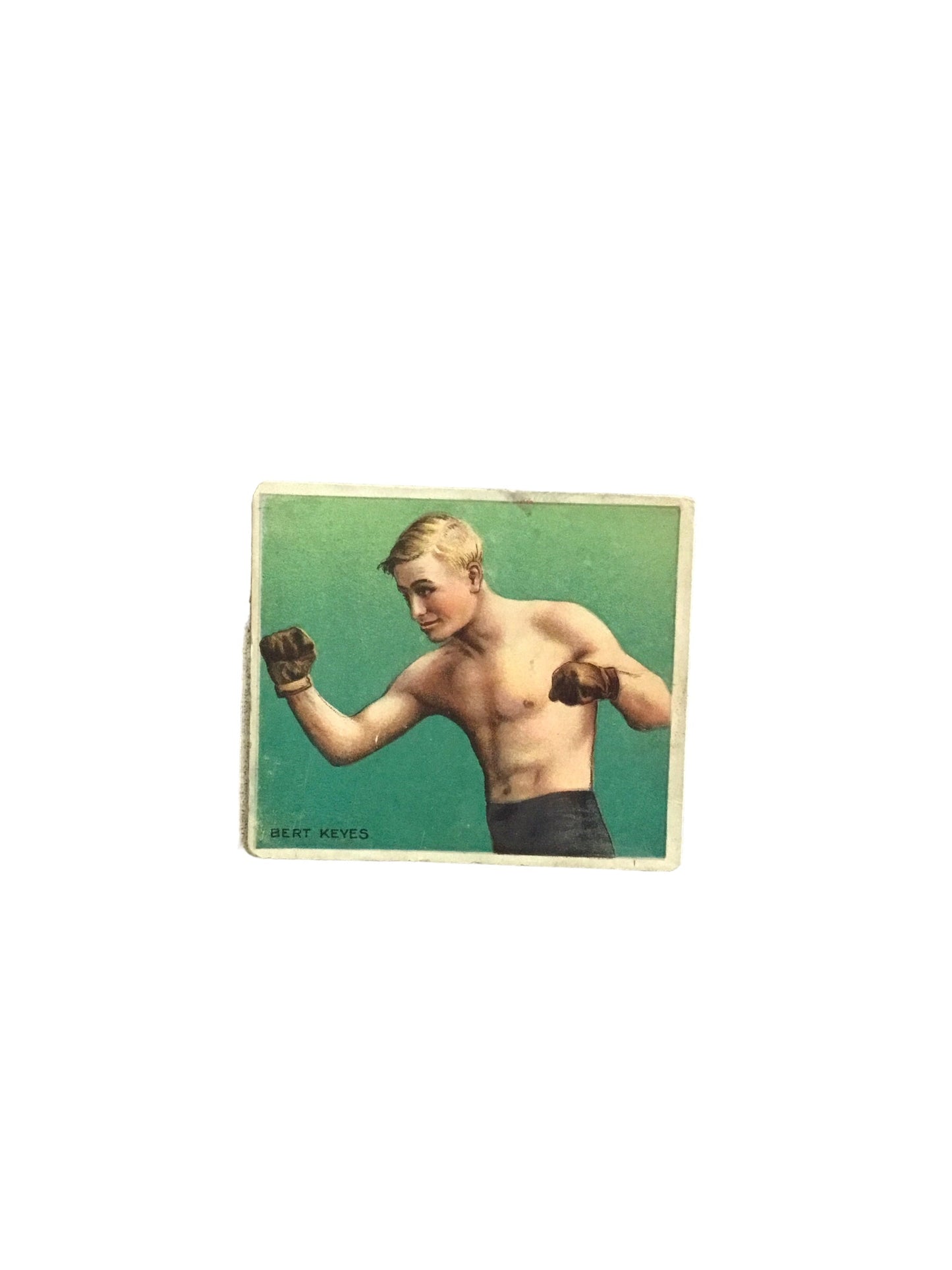 1910 T218 Mecca Champions #121 Bert Keyes Boxing Card