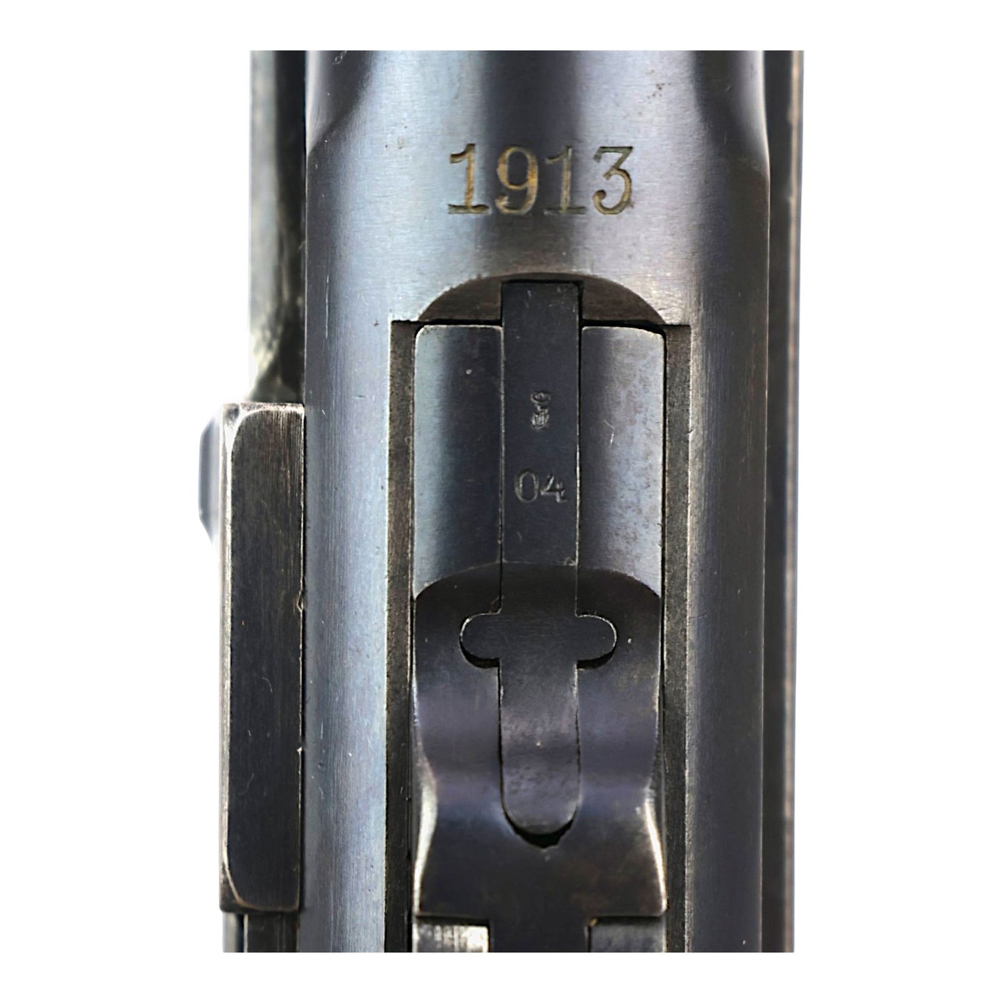 1913 Erfurt P08 Luger Pistol | Matching Magazine & Firing Pin | WWI German Military
