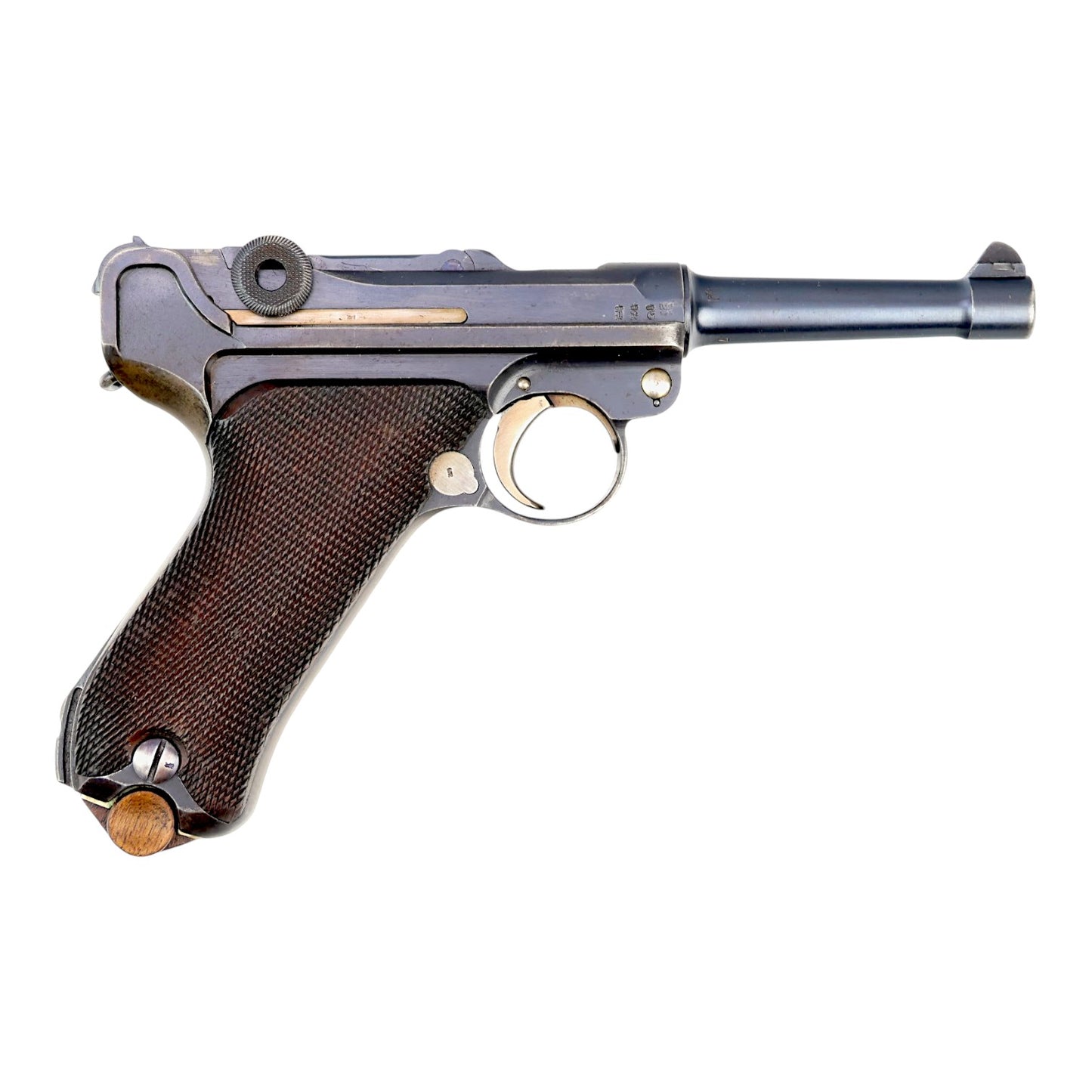 1913 Erfurt P08 Luger Pistol | Matching Magazine & Firing Pin | WWI German Military