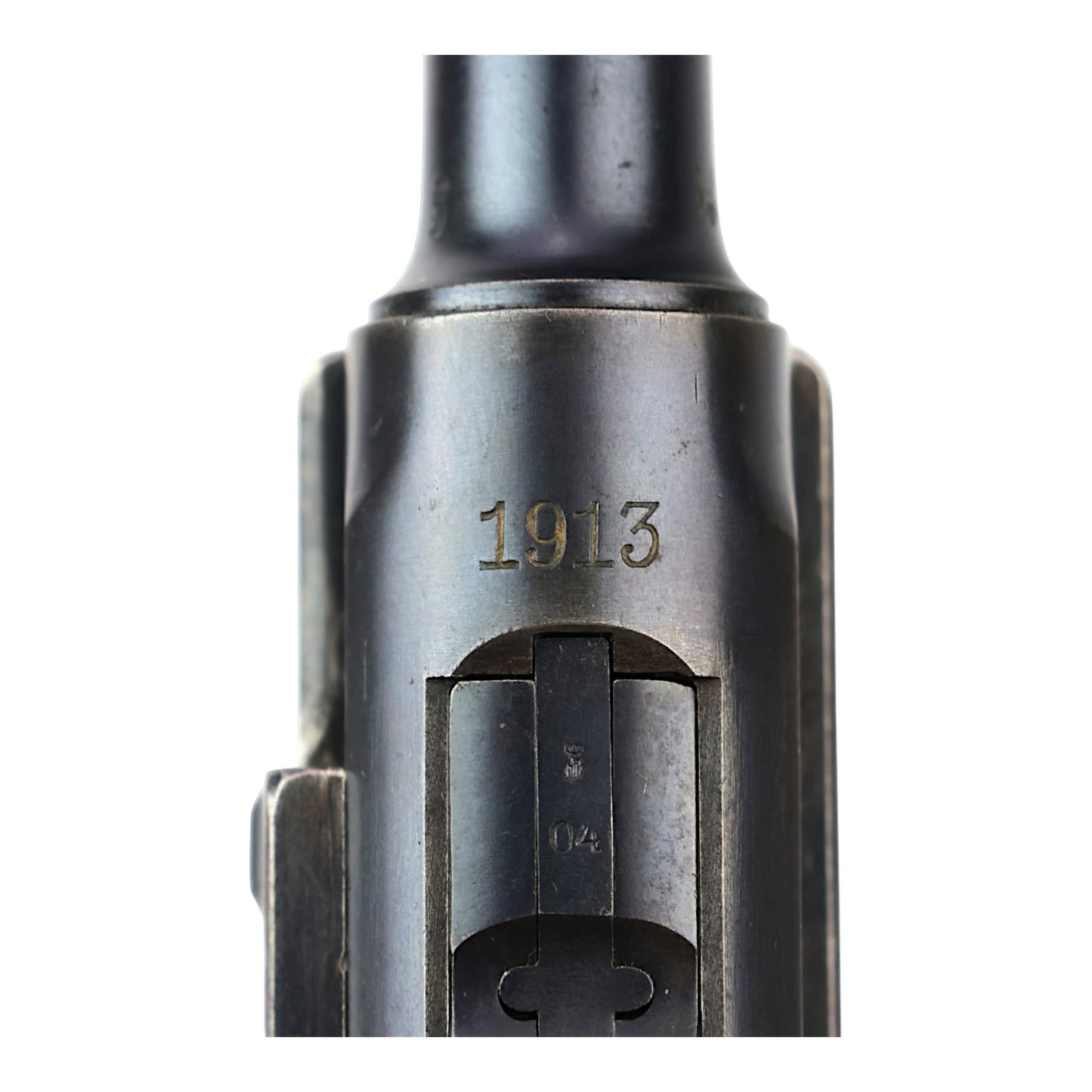 1913 Erfurt P08 Luger Pistol | Matching Magazine & Firing Pin | WWI German Military