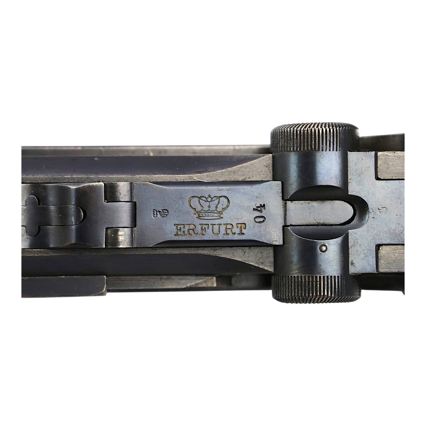 1913 Erfurt P08 Luger Pistol | Matching Magazine & Firing Pin | WWI German Military