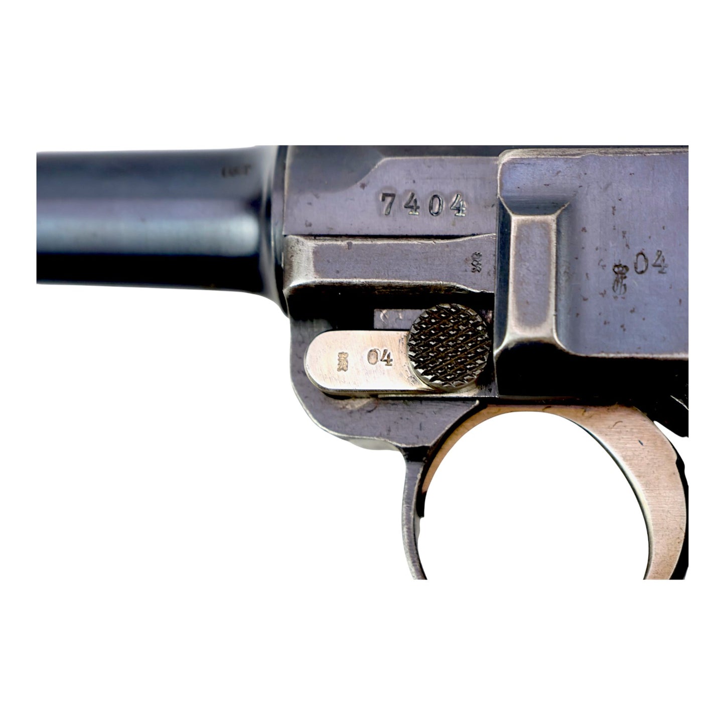 1913 Erfurt P08 Luger Pistol | Matching Magazine & Firing Pin | WWI German Military