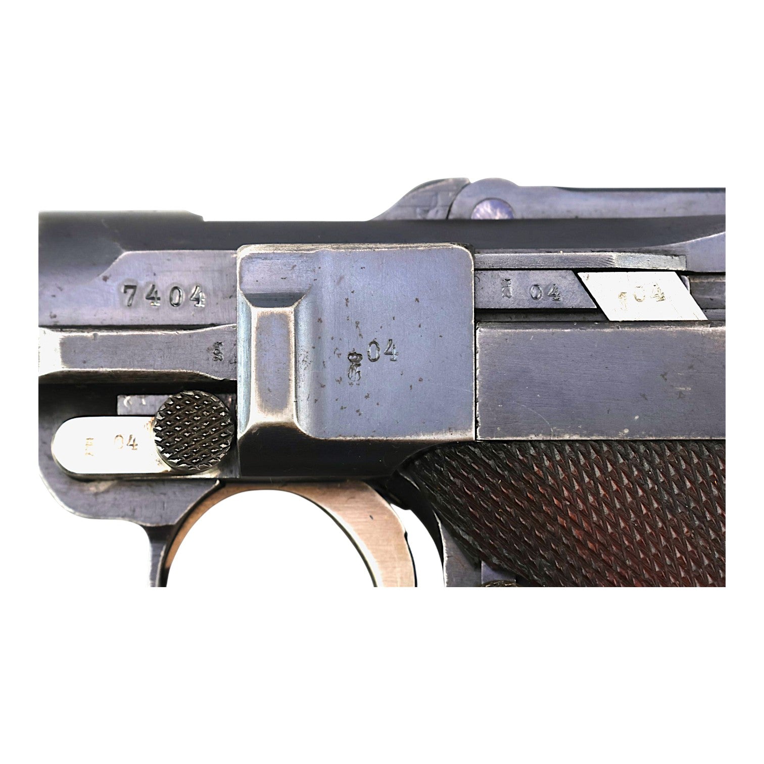 1913 Erfurt P08 Luger Pistol | Matching Magazine & Firing Pin | WWI German Military