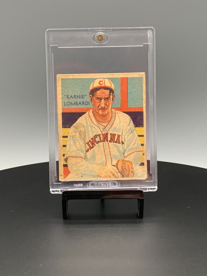 1934-36 Diamond Stars #36A Earnie Lombardi (35G)/Sic, Ernie Baseball Card