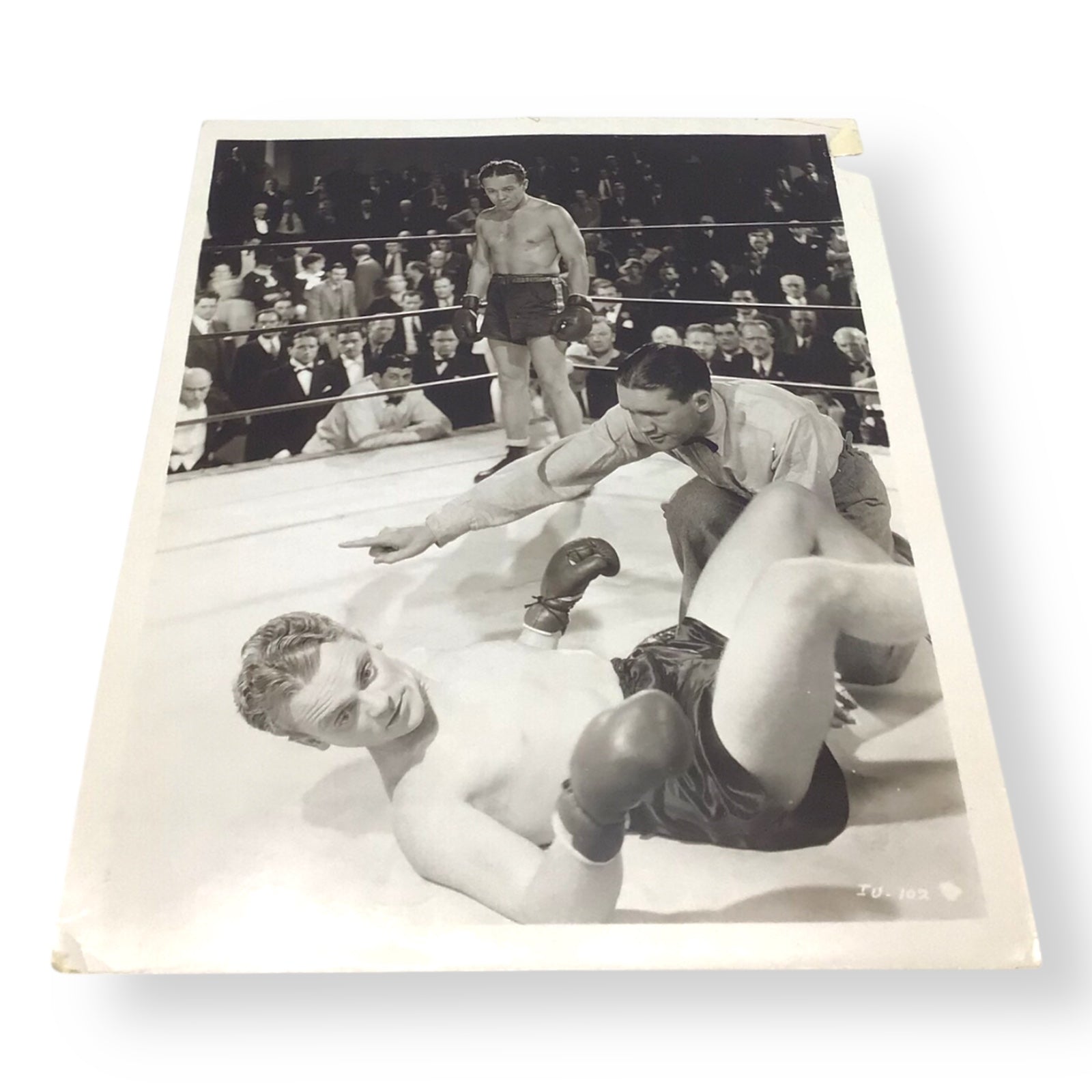 1935 James Cagney Vintage Photo – "The Irish in Us" B&W Movie Still