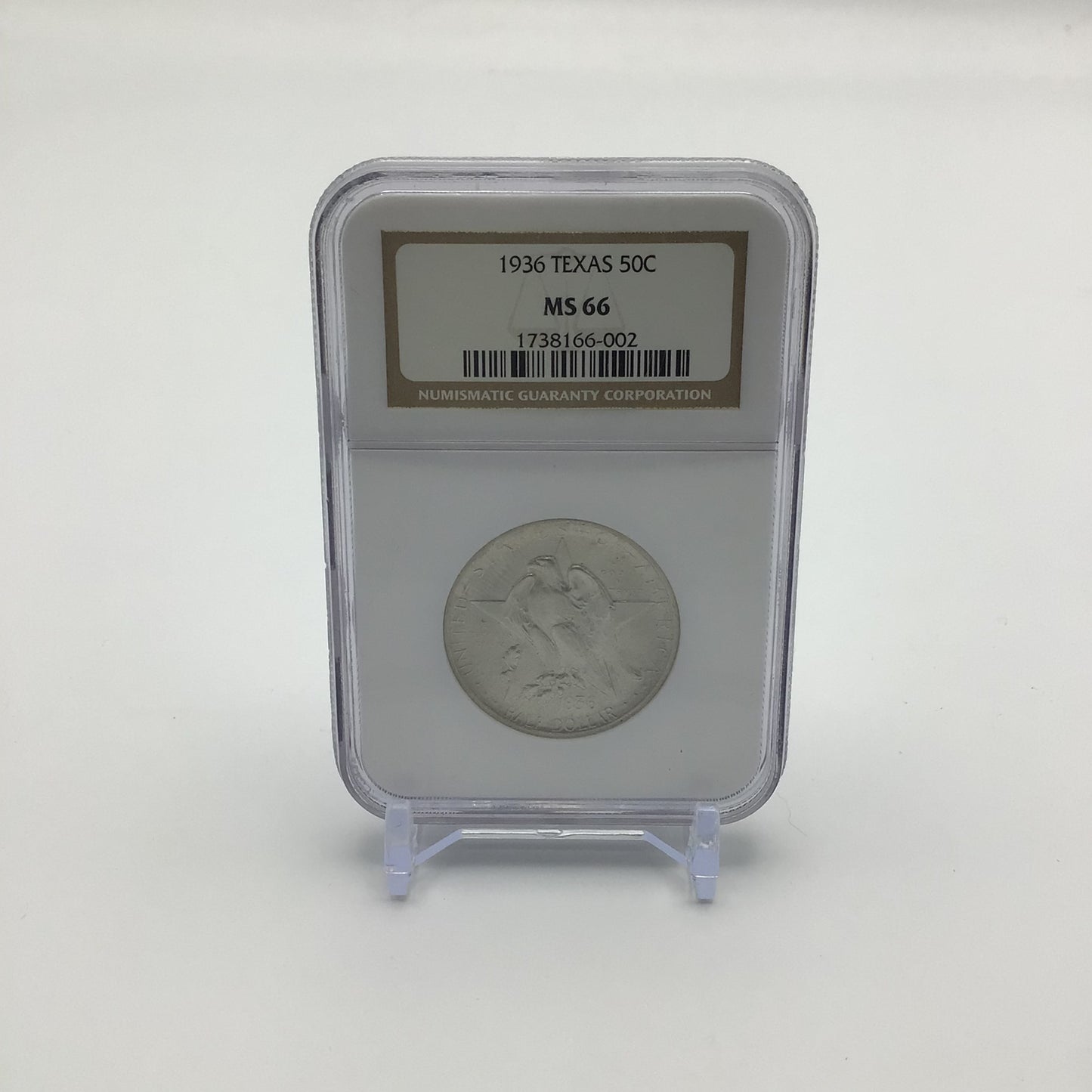 1936 Texas Half-Dollar Coins NGC MS 66 Set of 3