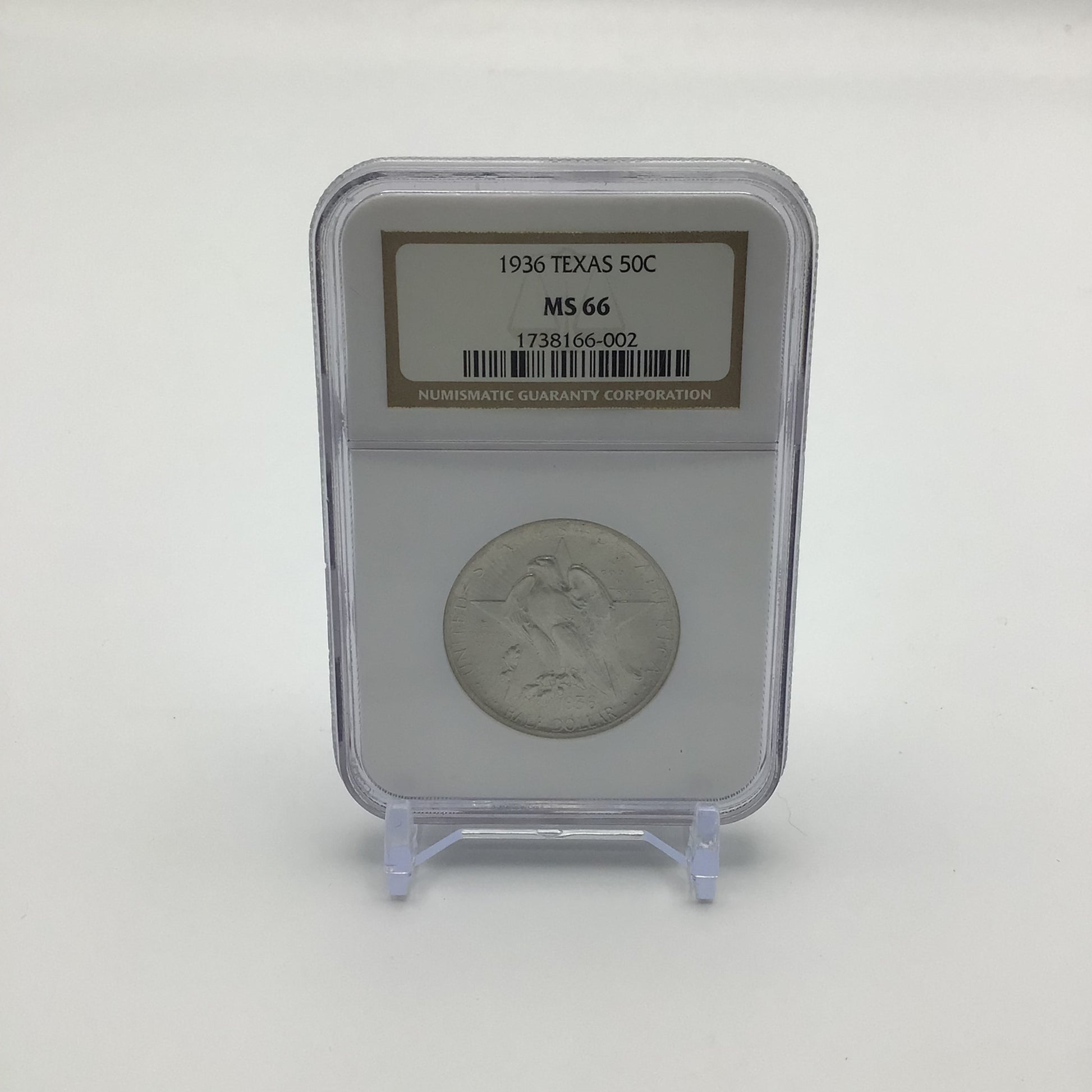 1936 Texas Half-Dollar Coins NGC MS 66 Set of 3