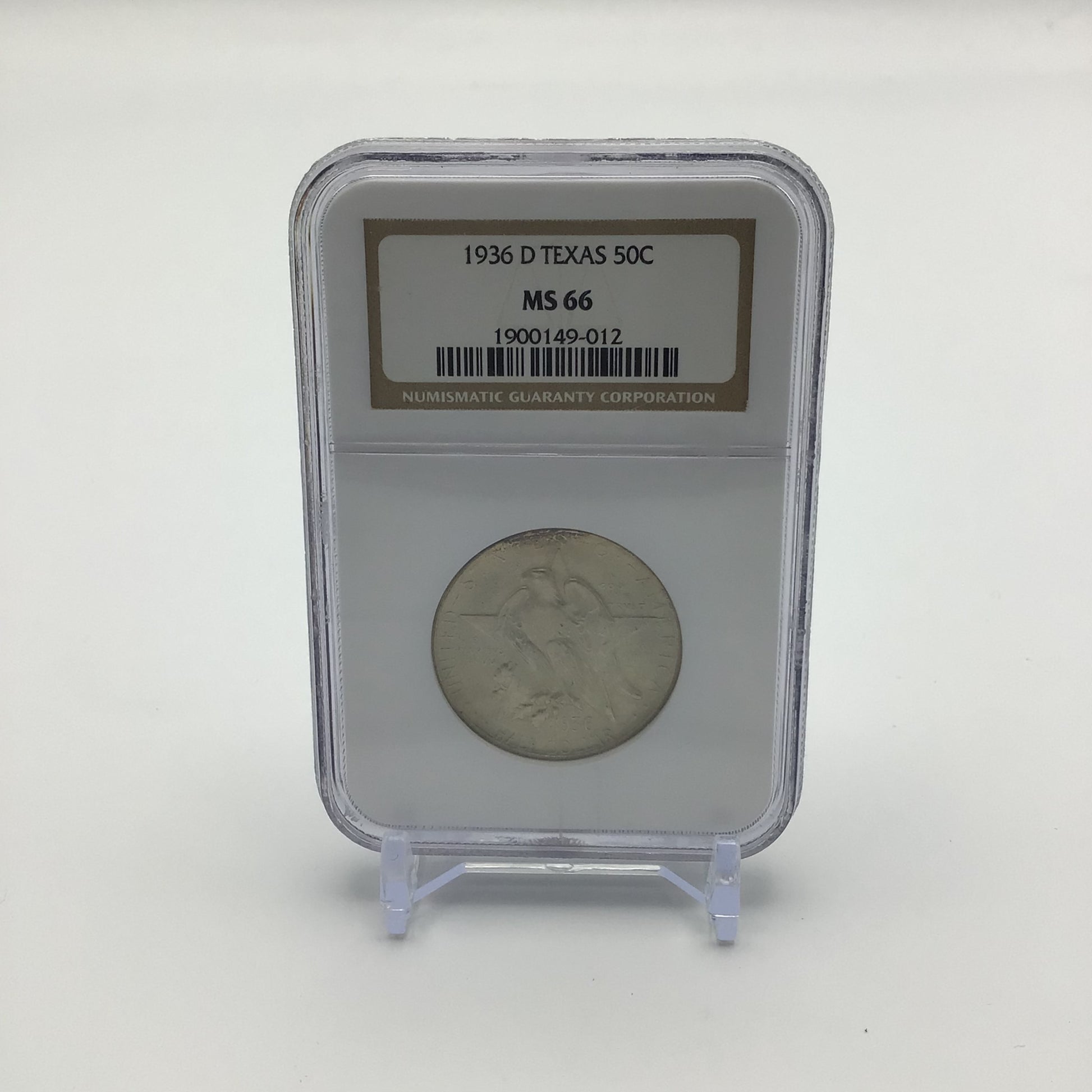 1936 Texas Half-Dollar Coins NGC MS 66 Set of 3