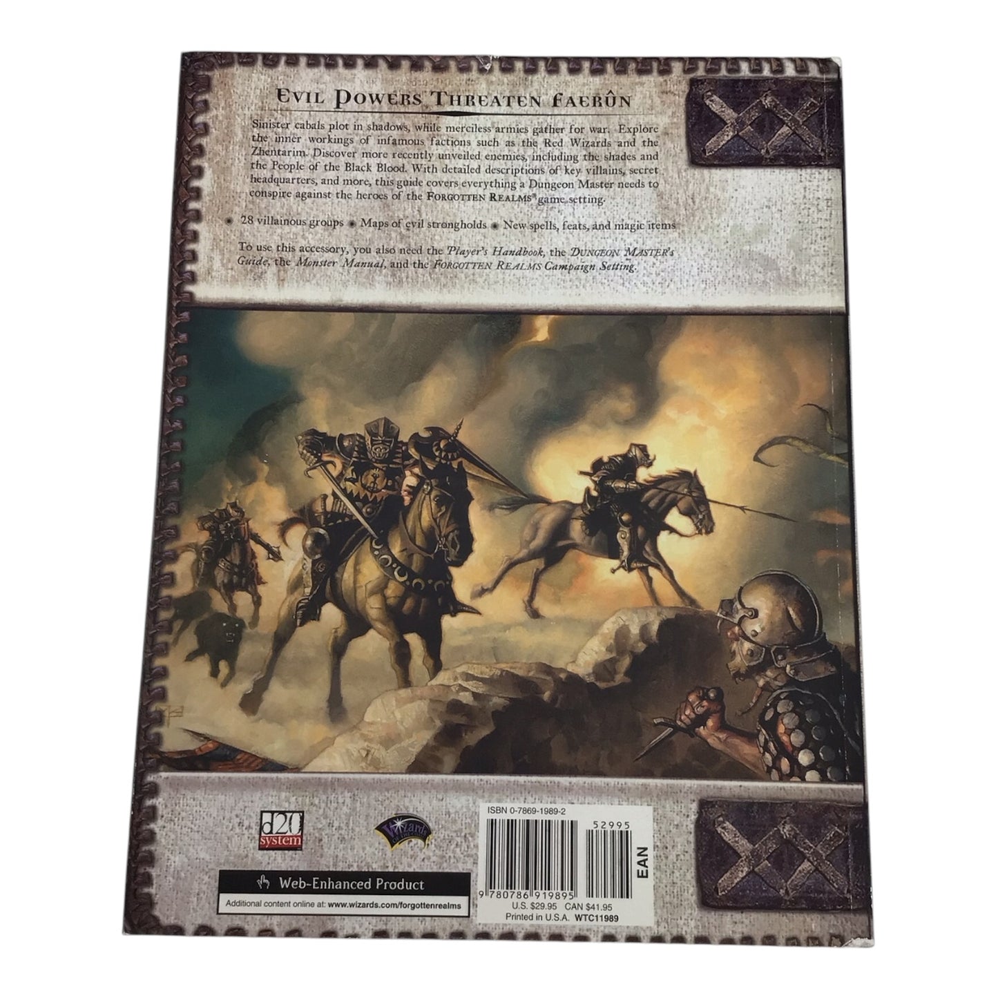 Dungeons & Dragons Campaign Accessory Forgotten Realms Lords of Darkness