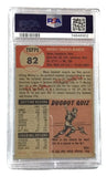 1953 Topps #82 Mickey Mantle New York Yankees HOF PSA 1 " ICONIC CARD