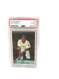 1954 BOWMAN #89 WILLIE MAYS GIANTS HOF PSA 4.5 VG-EX+