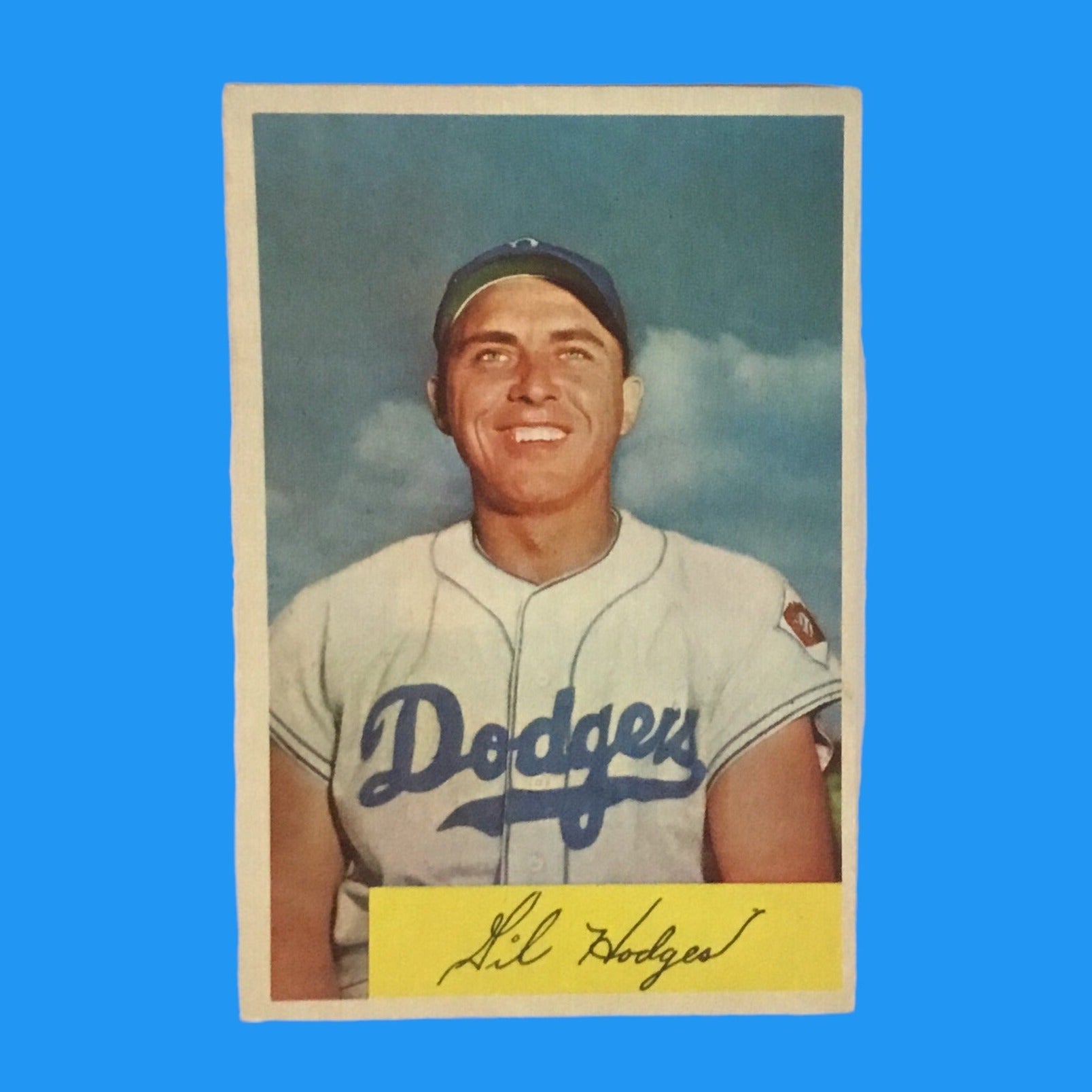 1954 Bowman #138 Gil Hodges Dodgers – Collectors Crossroads