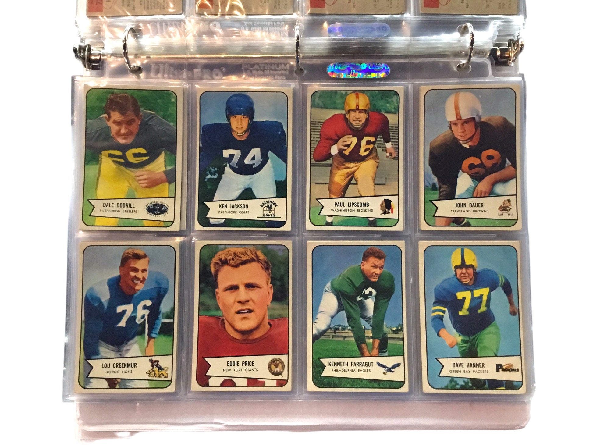 1954 Bowman Complete Set 128 Football Cards ROOKIES & HOF Players *RAR Collectors Crossroads 1954 Bowman Complete Set 128 Football Cards ROOKIES & HOF Players *RAR Collectors Crossroads