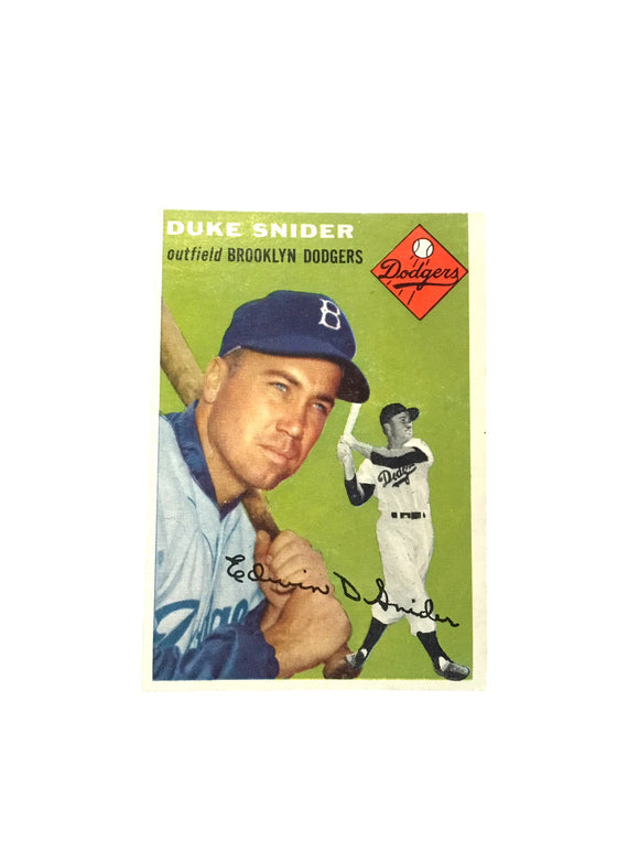 1954 Topps #32 Duke Snider