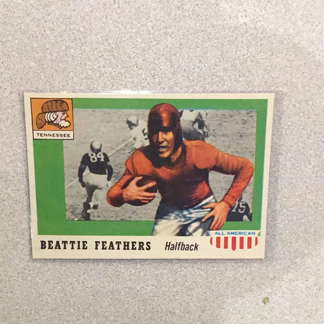 1955 Topps All American - #98 Beattie Feathers (RC)