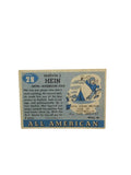 1955 Topps All American -Football Card #28 Mel Hein (RC)