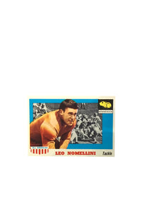 1955 Topps All-American Football Card 29 Leo Nomellini Minnesota