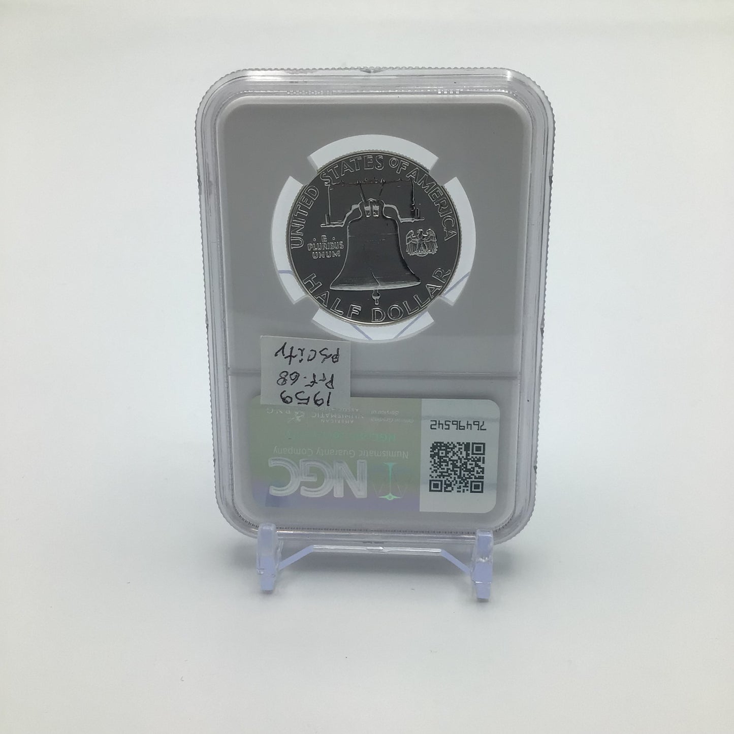 1959 Benjamin Franklin Half-Dollar PF 68