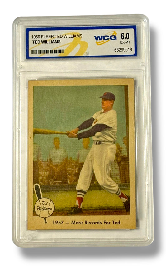 1959 Fleer #60 Ted Williams WCG 6 - 63299518