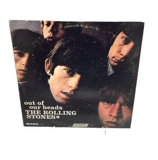 1965 The Rolling Stones - out of our heads - Cover & Vinyl VG+ Mono FFRR Label - LL3429