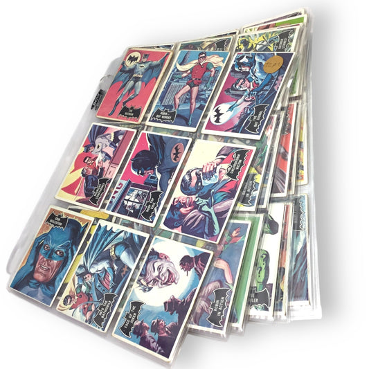 1966 Topps O-Pee-Chee Batman Black Bat Set 55/55 VG-EX Joker Robin