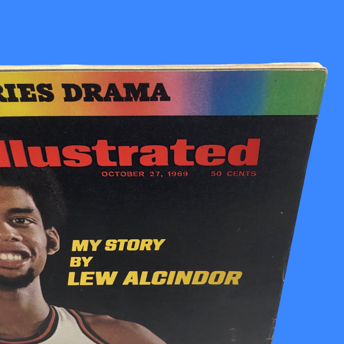 1969 OCTOBER 27 SPORTS ILLUSTRATED MAGAZINE MY STORY BY LEW ALCINDOR