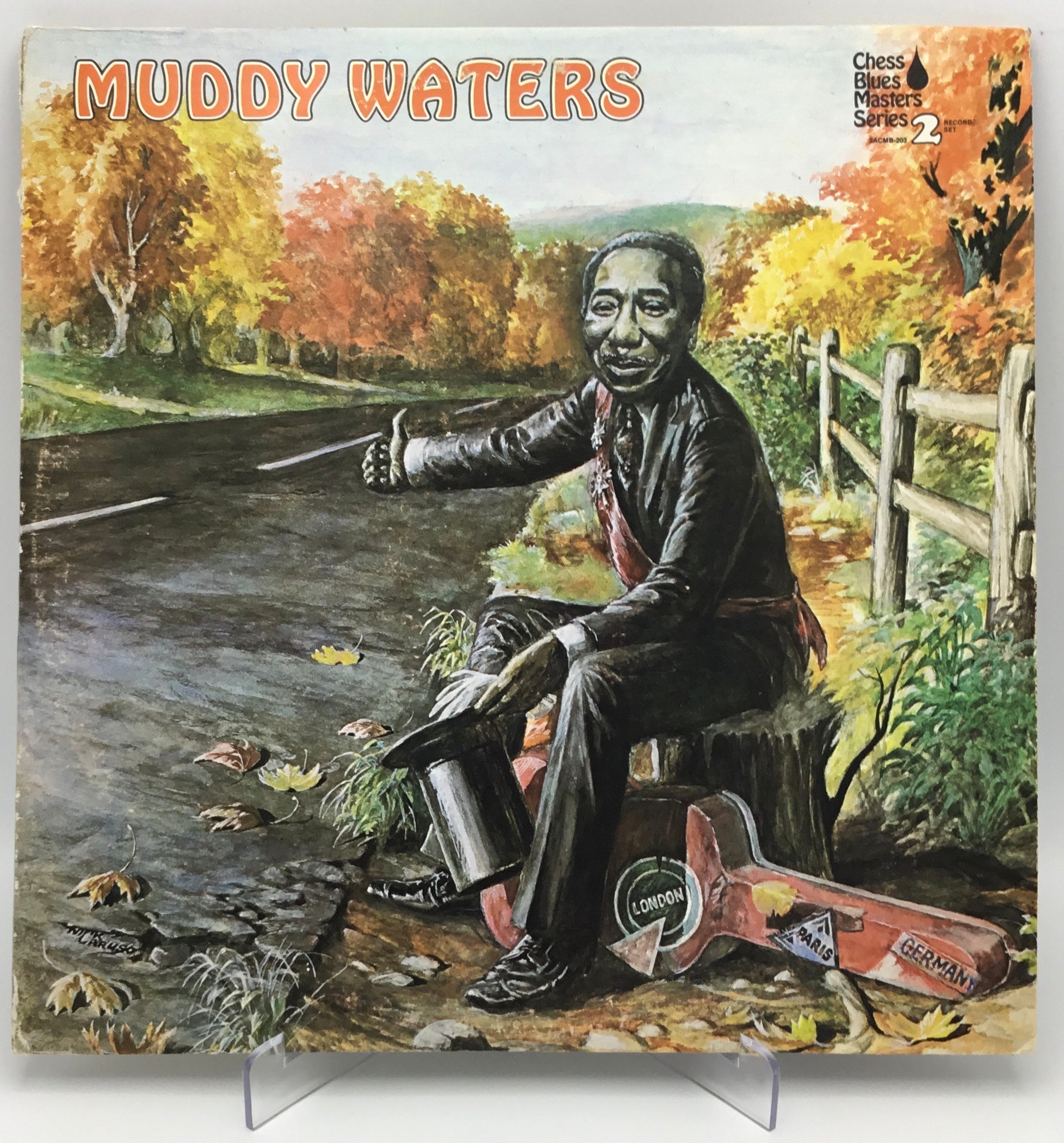 1972 Muddy Waters - Chess Blues Masters Series 2 x Lp Vinyl 2ACMB-203 ...