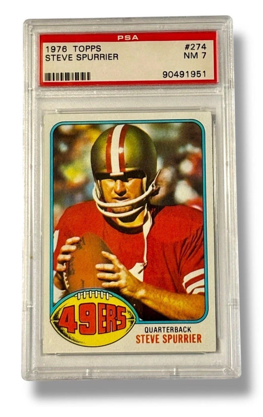1976 Topps #274 Steve Spurrier PSA 7 - 90491951