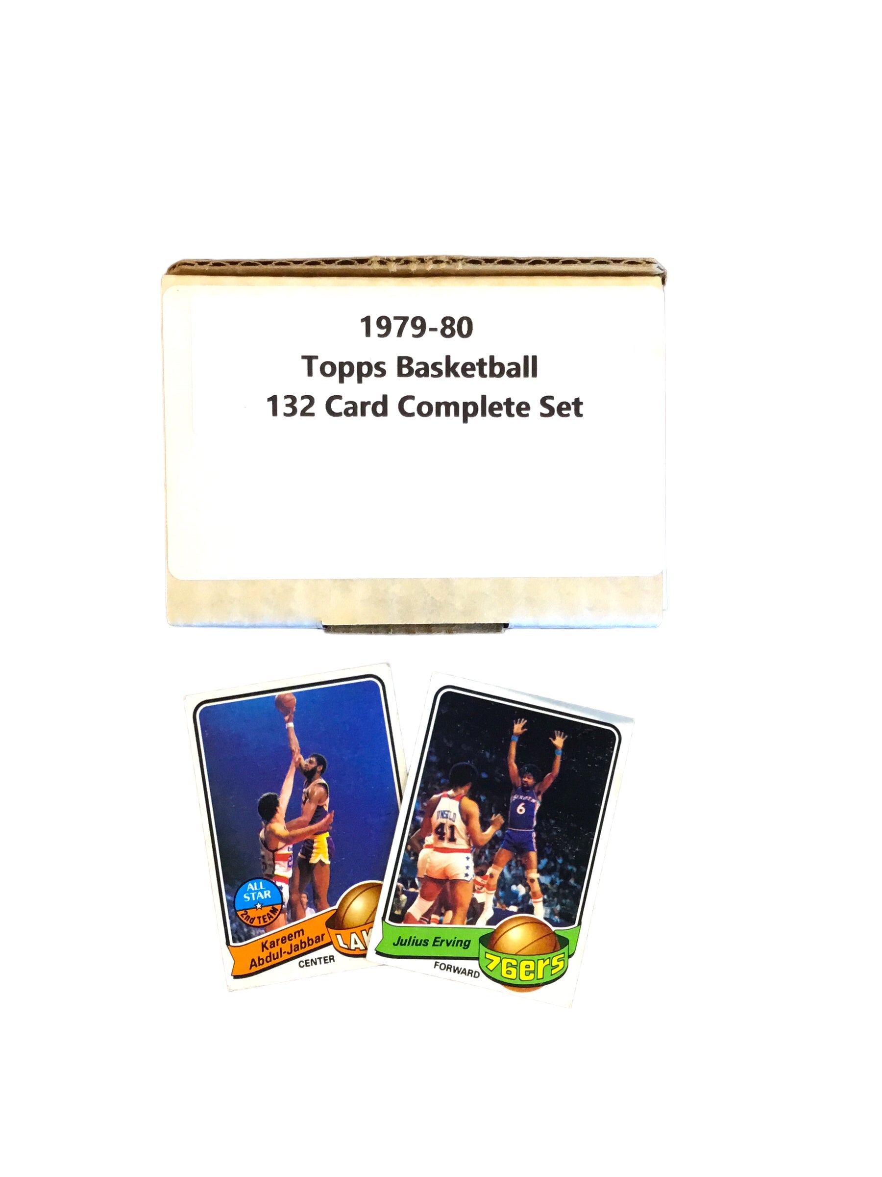 1979-80 Topps Basketball - 132 Card Complete Set In Box