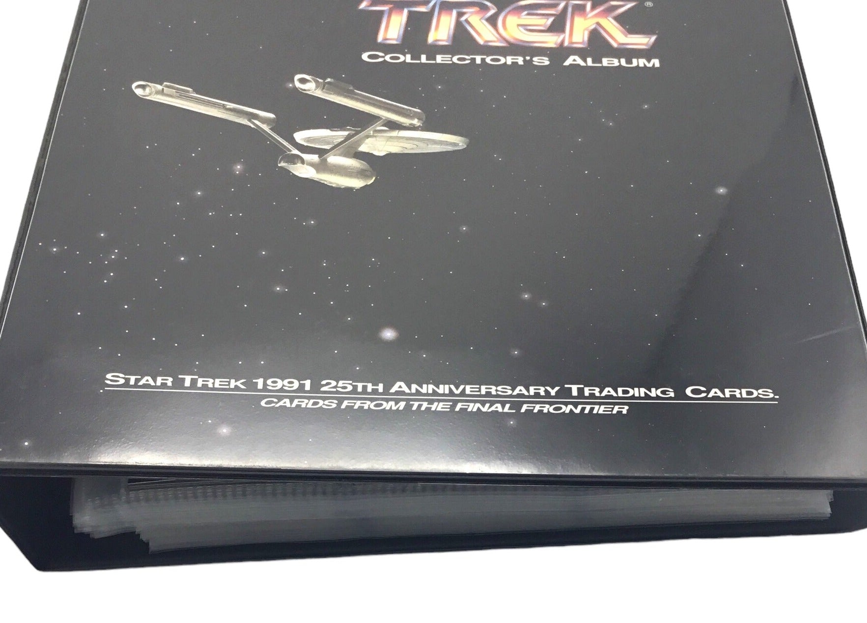 1991 Impel Star Trek 25th Anniversary Trading Card Set In Collector Binder (#1-310) Hologram