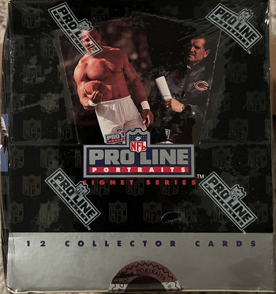 1991 Pro Line Portraits Signet Series NFL Football Box