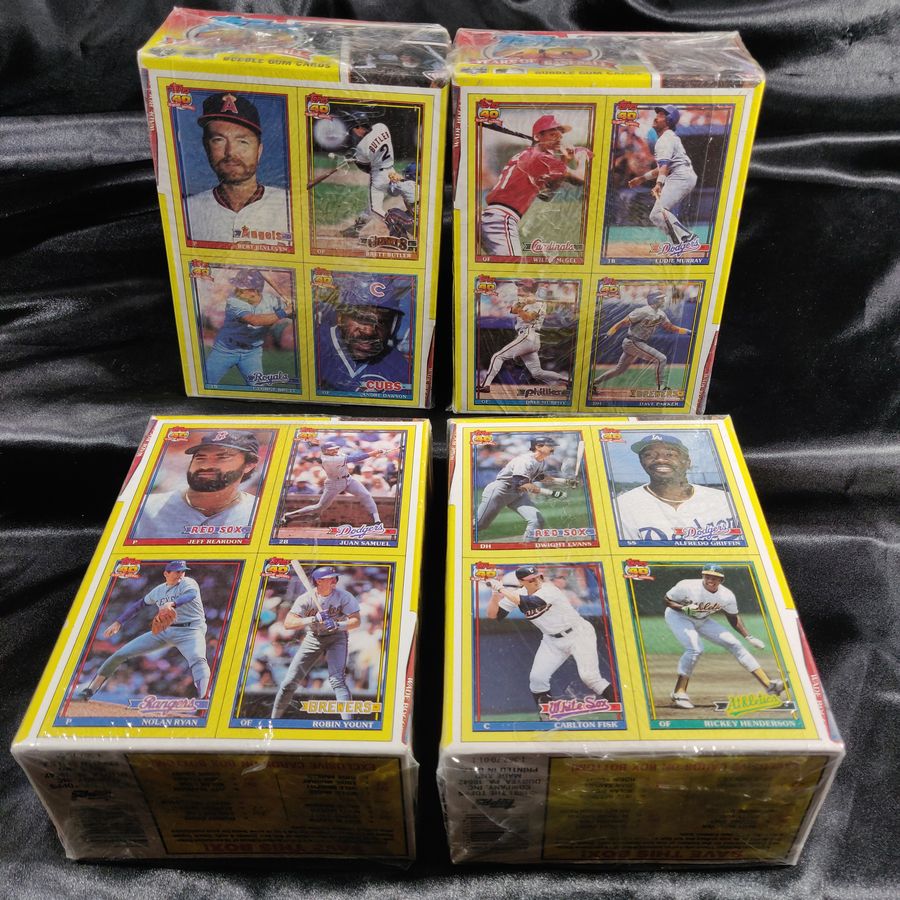 1991 Topps MLB Baseball Trading Card Box 36 Packs New Sealed