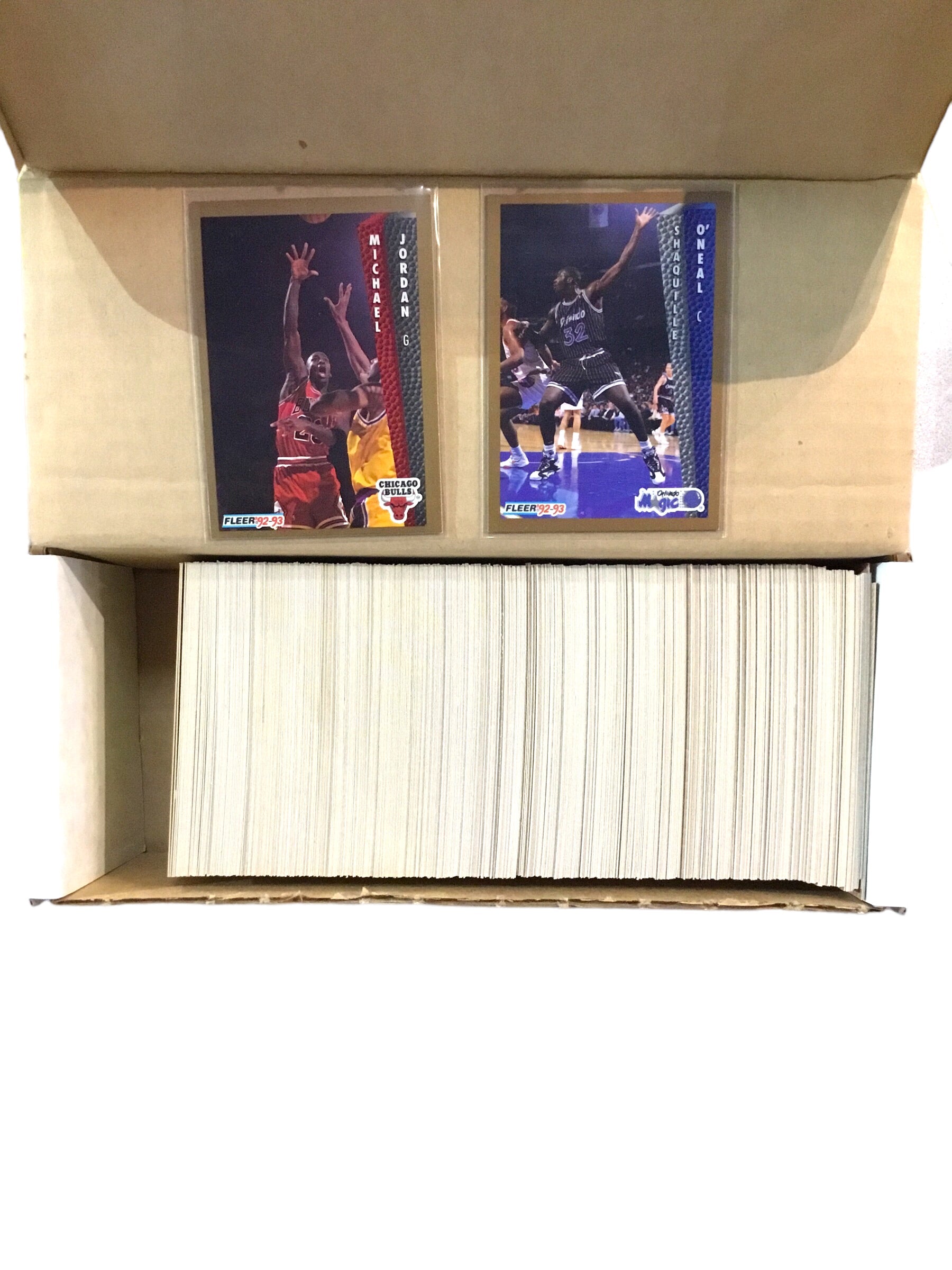 1992-93 Fleer Basketball Complete Series 1 & 2 Set (444) Jordan